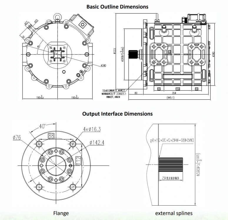 TZ180-50NM Drive Motor